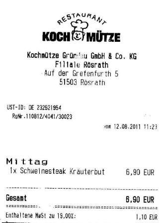 tkei Hffner Kochmtze Restaurant